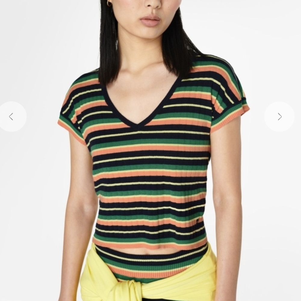 NWT Sweaty Betty Resort Knitted Tee size 4-6